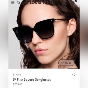 Louis Vuitton First Square Sunglasses